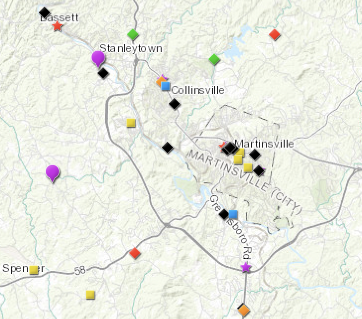 Rocky Mount Va Gis Gis & Maps | West Piedmont Planning District Commission