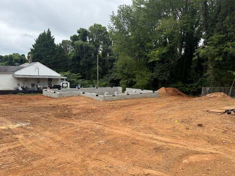 Construction of new home